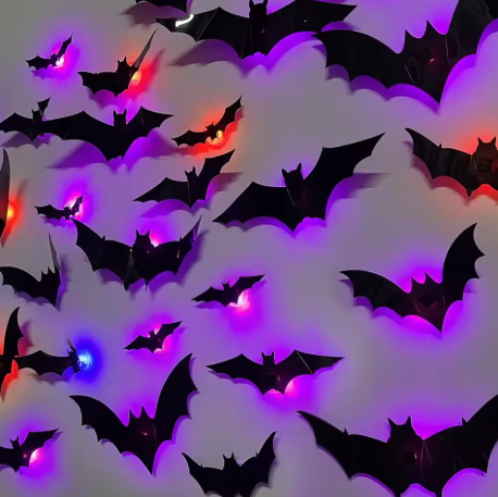 8 bats with lights included