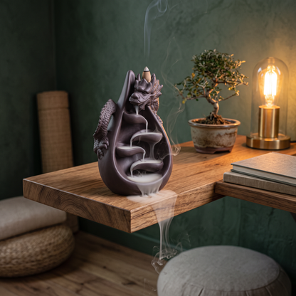 Zenmist in a meditation corner