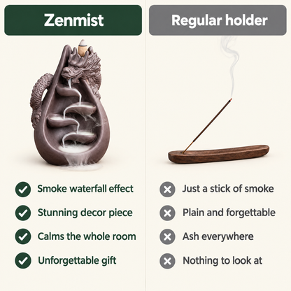 Zenmist vs regular incense holder